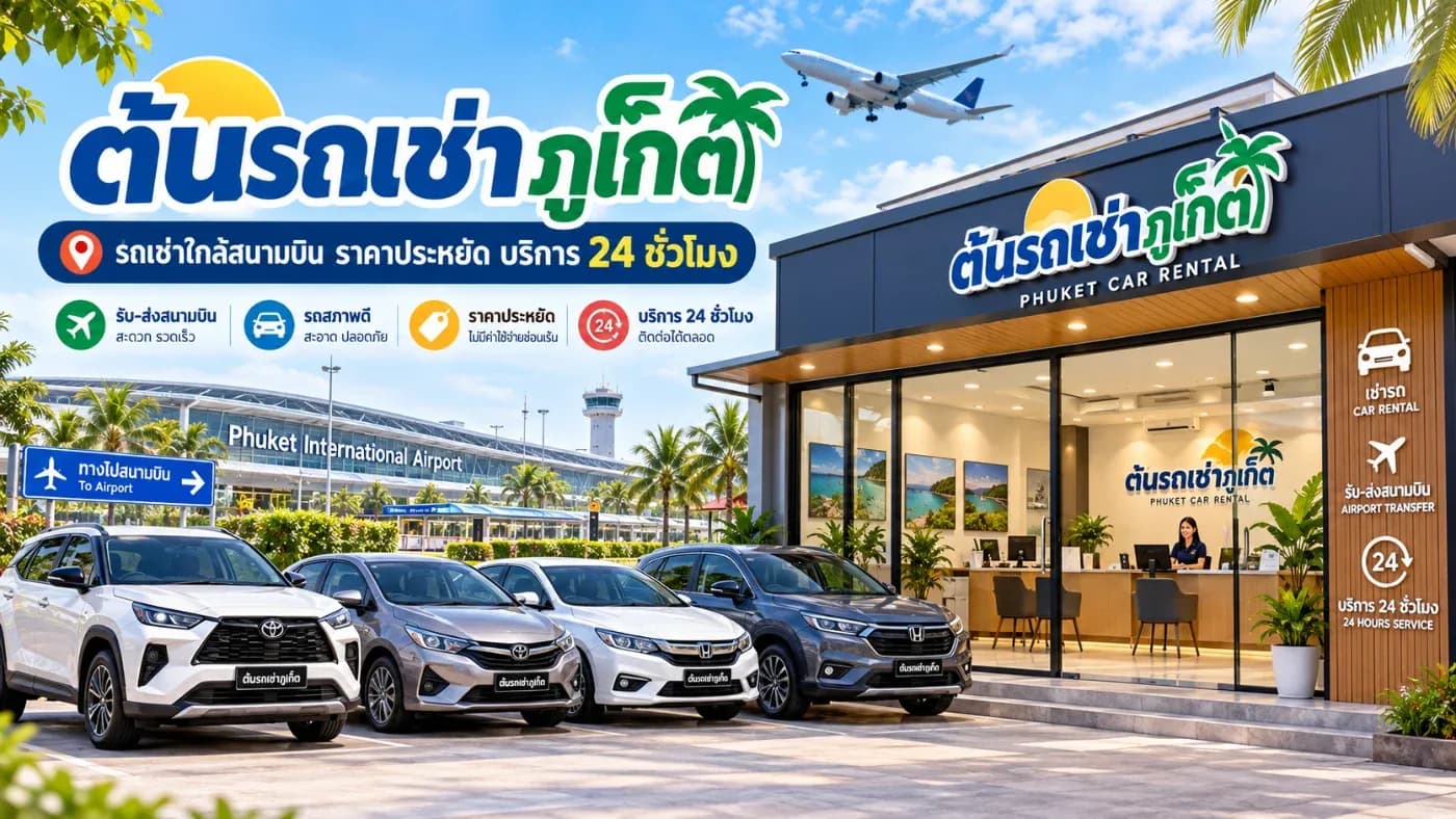 หากคุณกำลังมองหา รถเช่าภูเก็ตใกล้สนามบิน ราคาประหยัด บริการดี